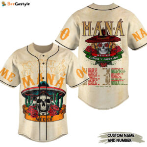 Mana Mexico Lindo Y Querido Baseball Jersey For Men Women And Kids Gift for Fans