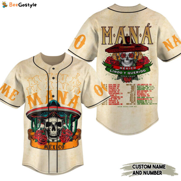 Mana Mexico Lindo Y Querido Baseball Jersey For Men Women And Kids Gift for Fans
