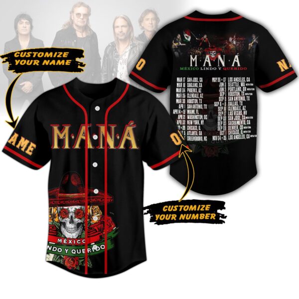 Mana Mexico Lindo Y Querido Baseball Jersey For Men Women And Kids Gift for Fans