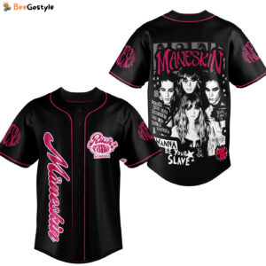 Maneskin Rush World Tour Baseball Jersey For Men Women And Kids Gift for Fans