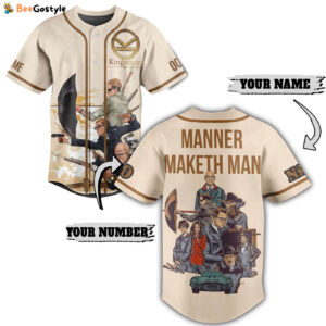 Manners Maketh Man Baseball Jersey For Men Women And Kids Gift for Fans
