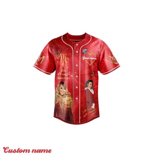 Mariah Carey Baseball Jersey For Men Women And Kids Gift for Fans
