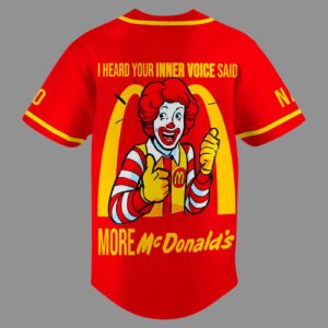 McDonald Baseball Jersey For Men Women And Kids Gift 1