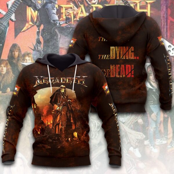 Megadeth Band 3D T-Shirt Hoodie Sweatshirt T-Shirt Hoodie SweatShirt – ANHNV 4379