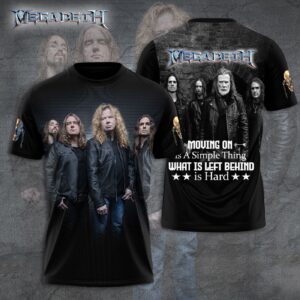 Megadeth Band 3D Apparel T-Shirt Hoodie SweatShirt – Cap Gift for Men Women Fan 1