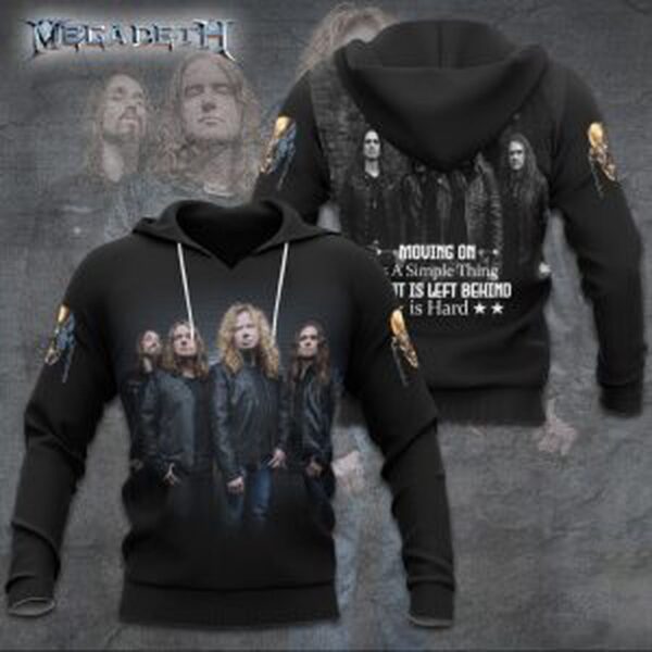 Megadeth Band 3D Apparel T-Shirt Hoodie SweatShirt – Cap Gift for Men Women Fan