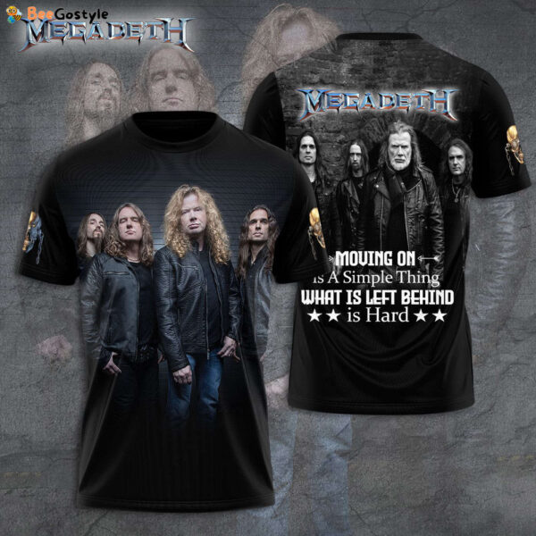 Megadeth Band 3D Apparel T-Shirt Hoodie SweatShirt – Cap Gift for Men Women Fan