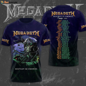 Megadeth Band 3D Apparel T-Shirt Hoodie SweatShirt
