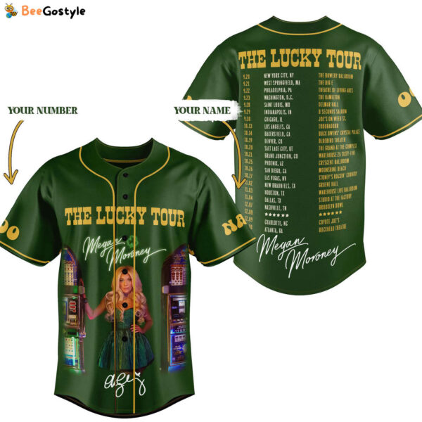 Megan Moroney The Lucky Tour Baseball Jersey For Men Women And Kids Gift for Fans