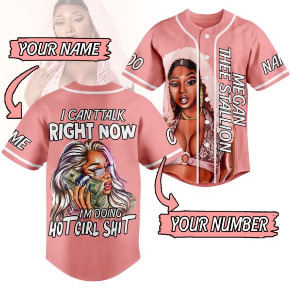 Megan Thee Stallion Baseball Jersey For Men Women And Kids Gift for Fans