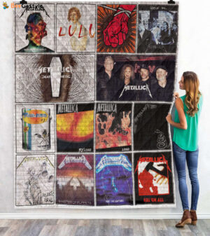Metallica 04 Blanket Quilt