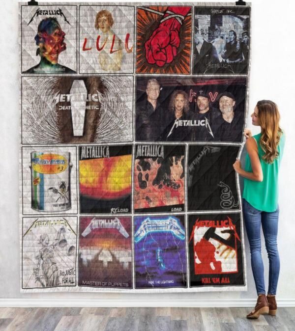 Metallica 04 Quilt Blanket