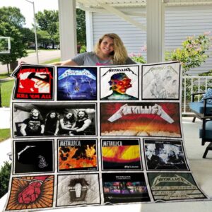 Metallica 3 Quilt Blanket 1