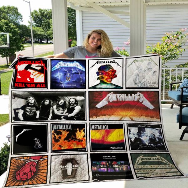 Metallica 3 Quilt Blanket