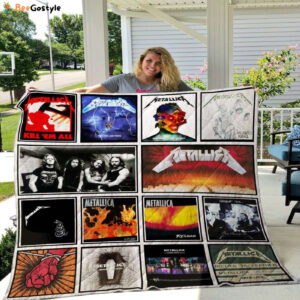 Metallica 3 Quilt Blanket