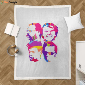 Metallica 4 Pop Art – Music Pop Art Sherpa Fleece Blanket