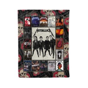 Metallica Album Blanket Fleece Blanket 1
