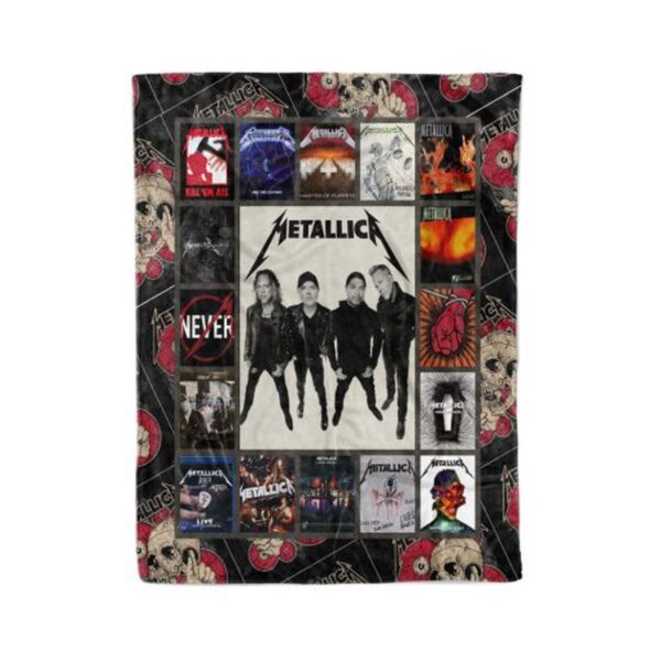 Metallica Album Blanket Fleece Blanket