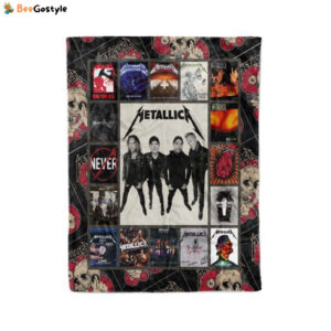 Metallica Album Blanket Fleece Blanket