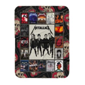 Metallica Album Blanket Sherpa Blanket 1