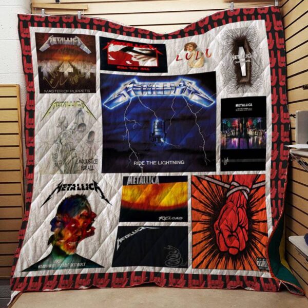 Metallica Albums Quilt Blanket For Fans New