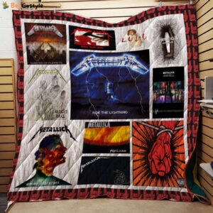 Metallica Albums Quilt Blanket For Fans New