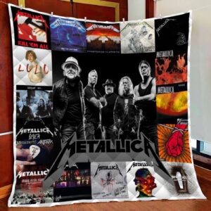 Metallica Fleece Blanket Quilt Blanket 1