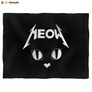Metallica Meow Cat Blanket