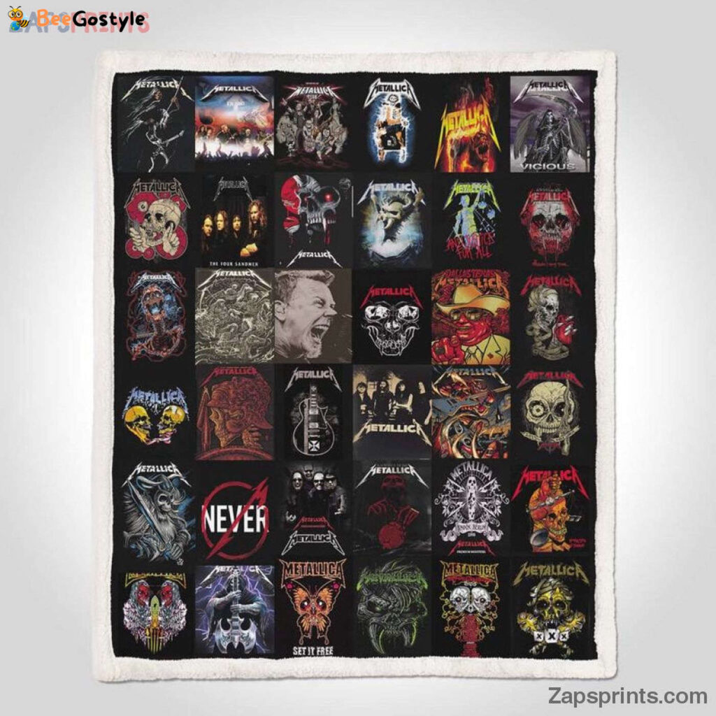 Metallica One Of A Kind 3D Fleece Blanket Metallica One Of A Kind 3D Fleece Blanket