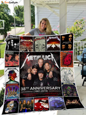 Metallica Quilt Blanket 02