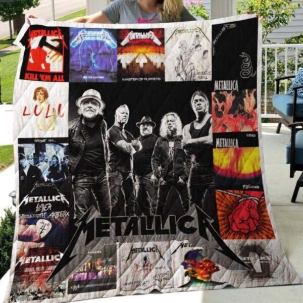 Metallica Quilt Blanket