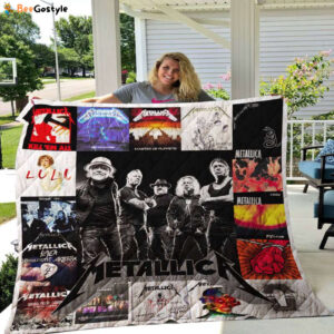 Metallica Quilt Blanket For Fans