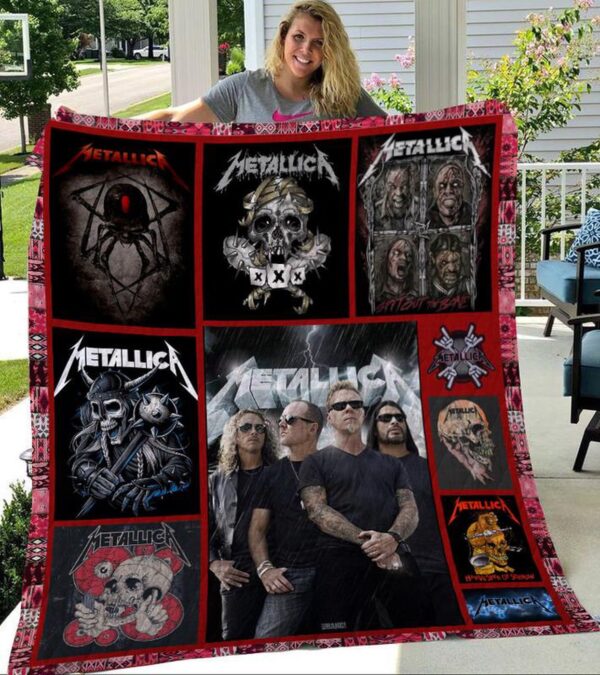 Metallica Quilt Blanket L679-Hao1
