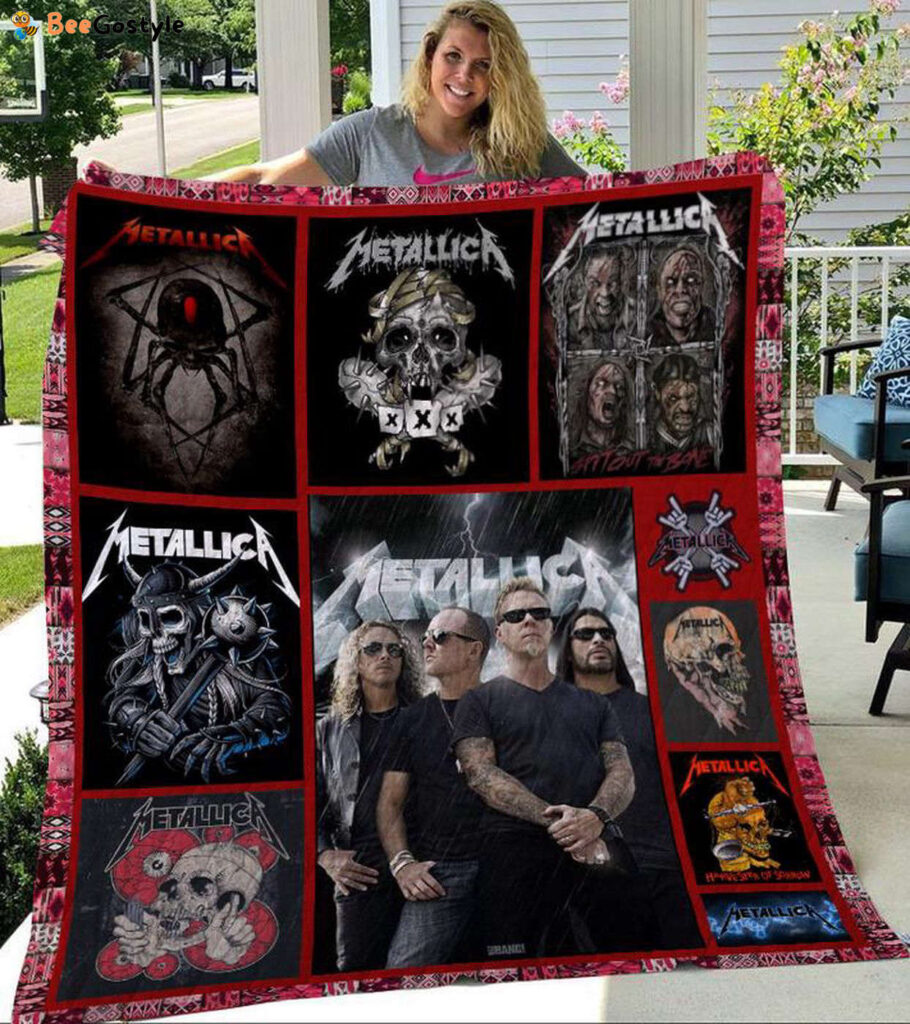 Metallica Quilt Blanket L679-Hao1 Metallica Quilt Blanket L679-Hao1