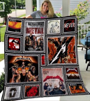 Metallica Quilt Blanket T343-Hao1 1