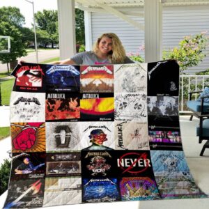 Metallica Style 2 Quilt Blanket 1