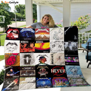 Metallica Style 2 Quilt Blanket