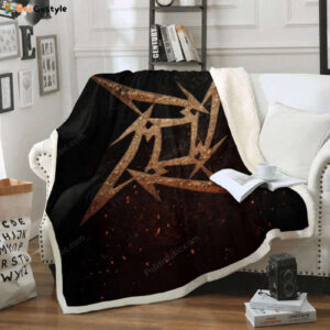 Metallica Symbol – Music Symbols Art For Fans Sherpa Fleece Blanket