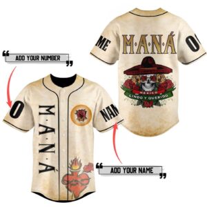 Mexico Lindo Y Querido Mana Baseball Jersey For Men Women And Kids Gift for Fans 1