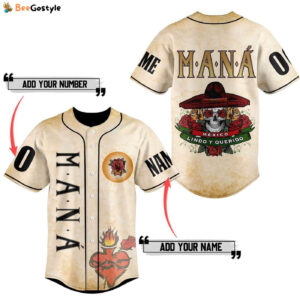 Mexico Lindo Y Querido Mana Baseball Jersey For Men Women And Kids Gift for Fans