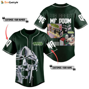 MF Doom Baseball Jersey For Men Women And Kids Gift for Fans