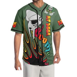 MF Doom Baseball Jersey For Men Women And Kids Gift for Fans 3