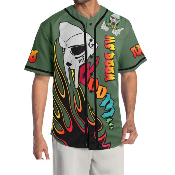 MF Doom Baseball Jersey For Men Women And Kids Gift for Fans