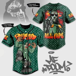 MF Doom Baseball Jersey For Men Women And Kids Gift for Fans 3