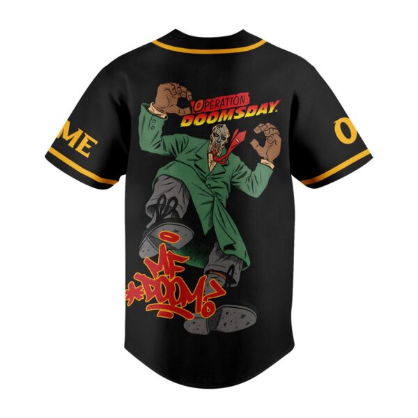 MF Doom Baseball Jersey For Men Women And Kids Gift for Fans