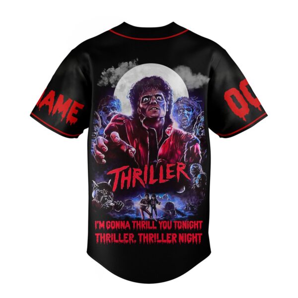Michael Jackson Thriller Baseball Jersey For Men Women And Kids Gift for Fans