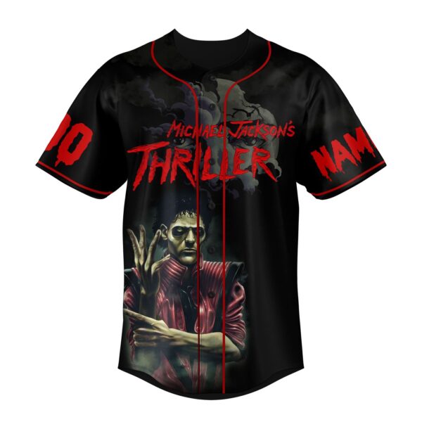 Michael Jackson Thriller Baseball Jersey For Men Women And Kids Gift for Fans