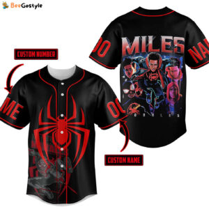 Miles Morales Baseball Jersey For Men Women And Kids Gift for Fans