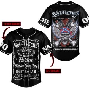 Molly Hatchet Baseball Jersey For Men Women And Kids Gift for Fans 1
