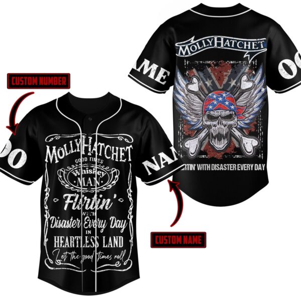 Molly Hatchet Baseball Jersey For Men Women And Kids Gift for Fans